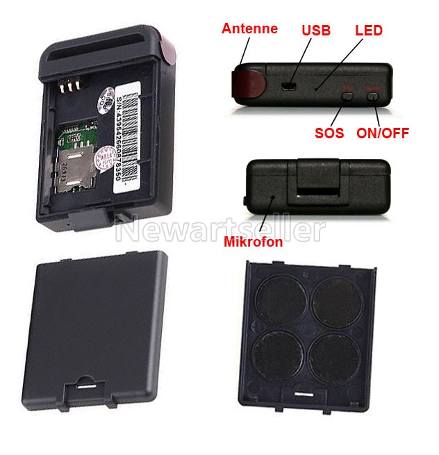 GPS/GSM/GPRS Car Vehicle Tracker TK102 TRACEUR TRACKER TRAQUEUR GPS 