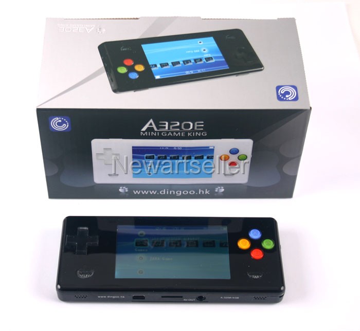 Dingoo A320E Handheld Emulator game console 4gb  mp4 A320+  